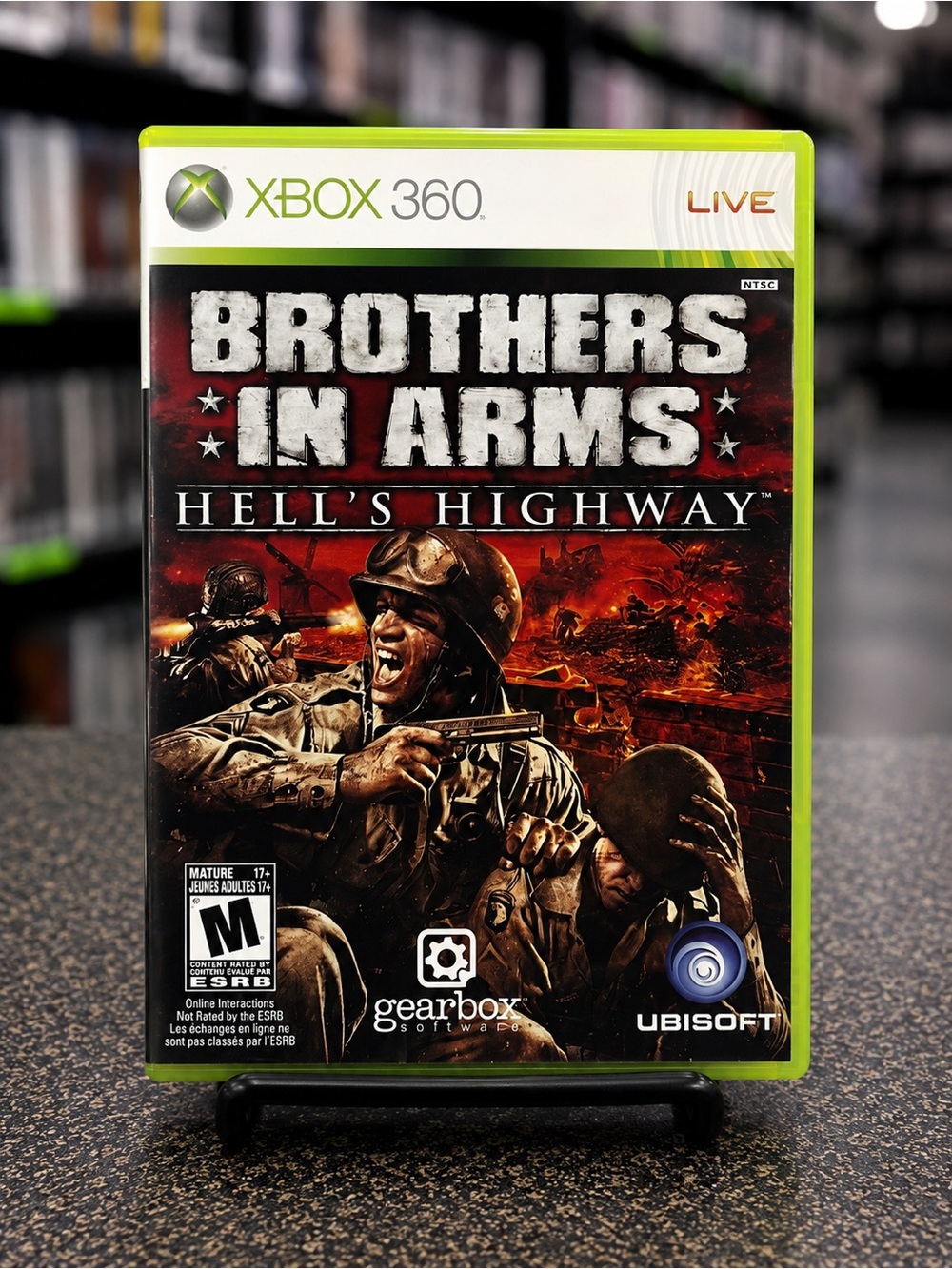 Brothers in Arms: Hell’s Highway Xbox 360 Complete Tested Working CIB